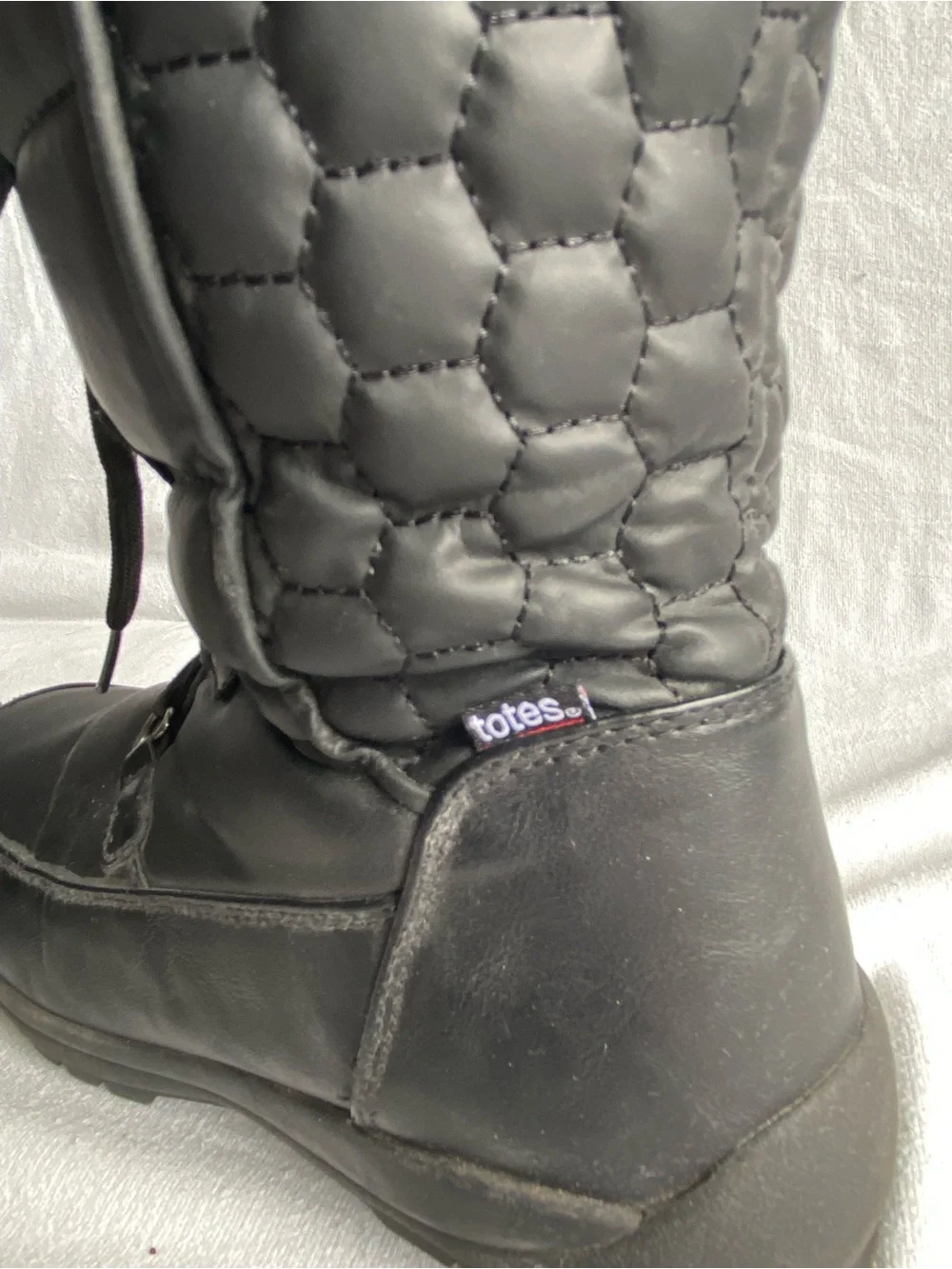 totes trace waterproof boots/winter, rain & snow boots.insulated warm fur-lined